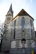 Die Stephanskirche in Konstanz von hinten gesehen.